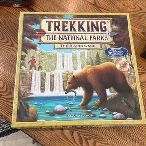 Trekking the National Parks Board Game 2ND Edition Under Dog Games Complete
